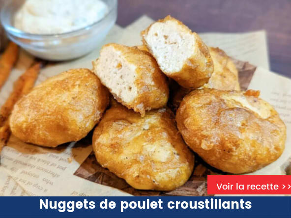 Nuggets de poulet croustillants